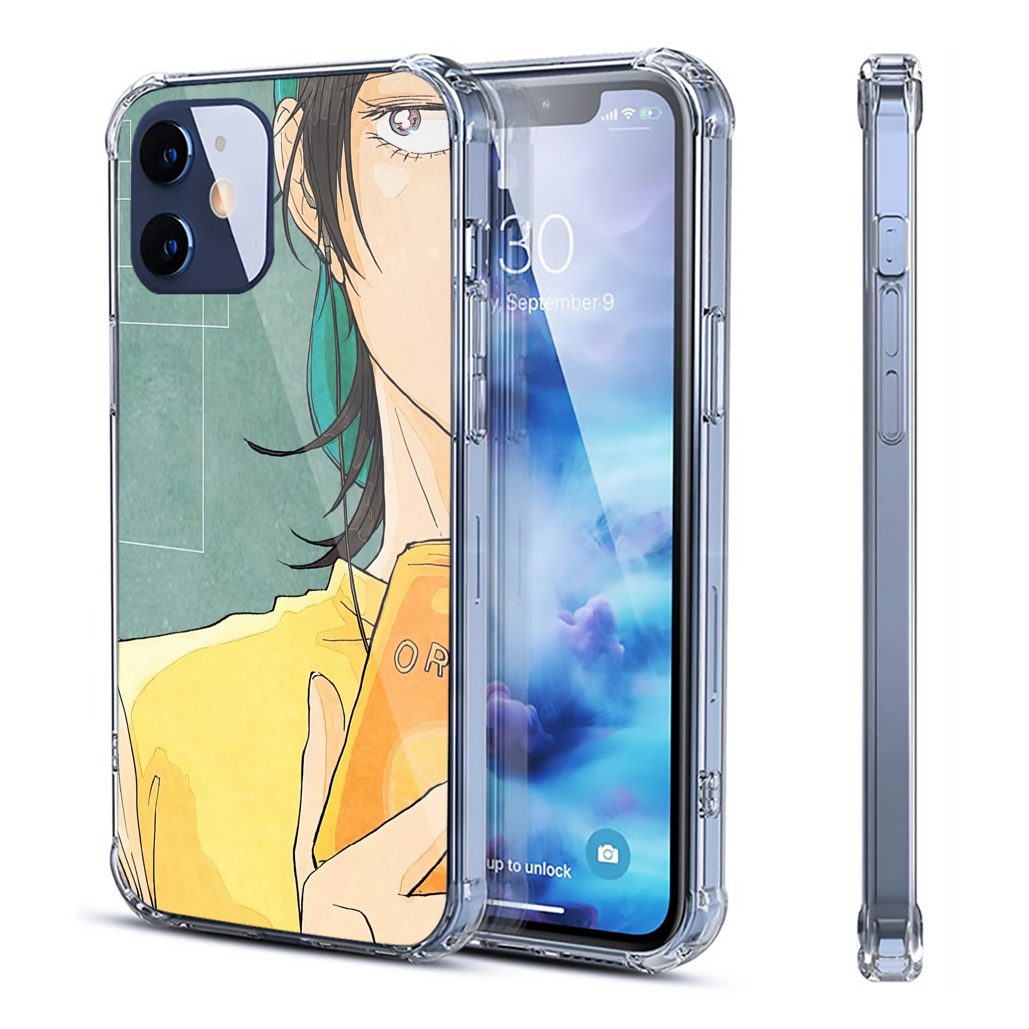 （画像用） ジョジョの奇妙な冒険 JoJo's Bizarre Adventure 【iPhone 12シリーズ対応】透明スマホケース（クリアソフトケース）